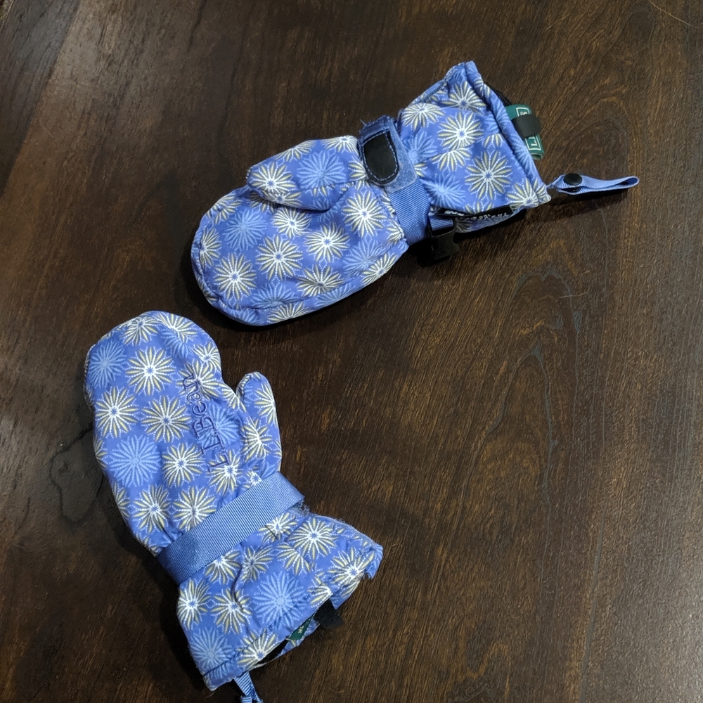 LL Bean Toddler Thinsulate mittens